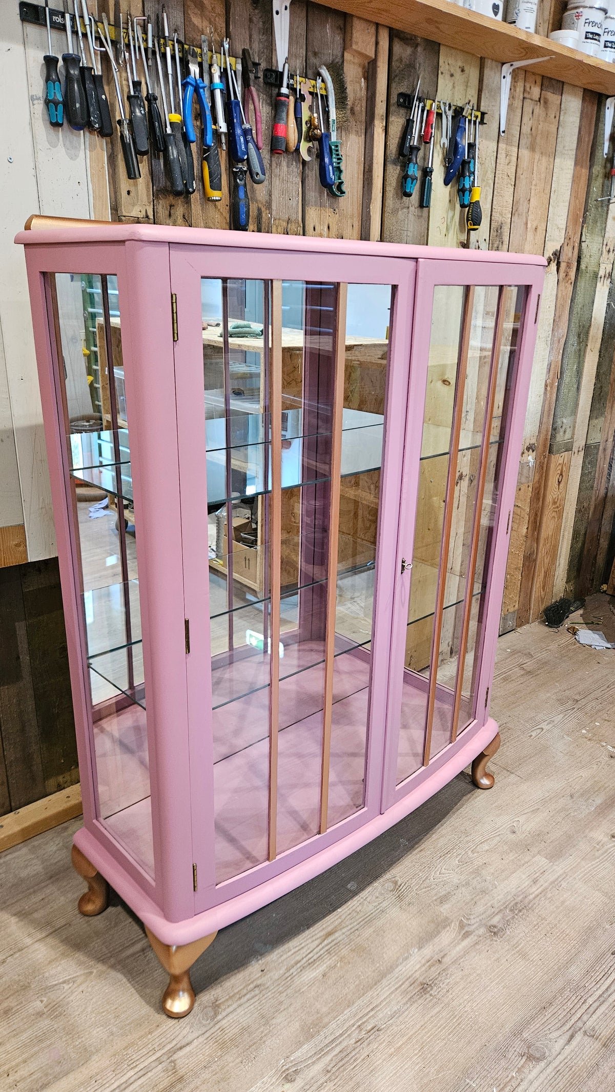 Frenchic Love Letter Vintage Display Cabinet