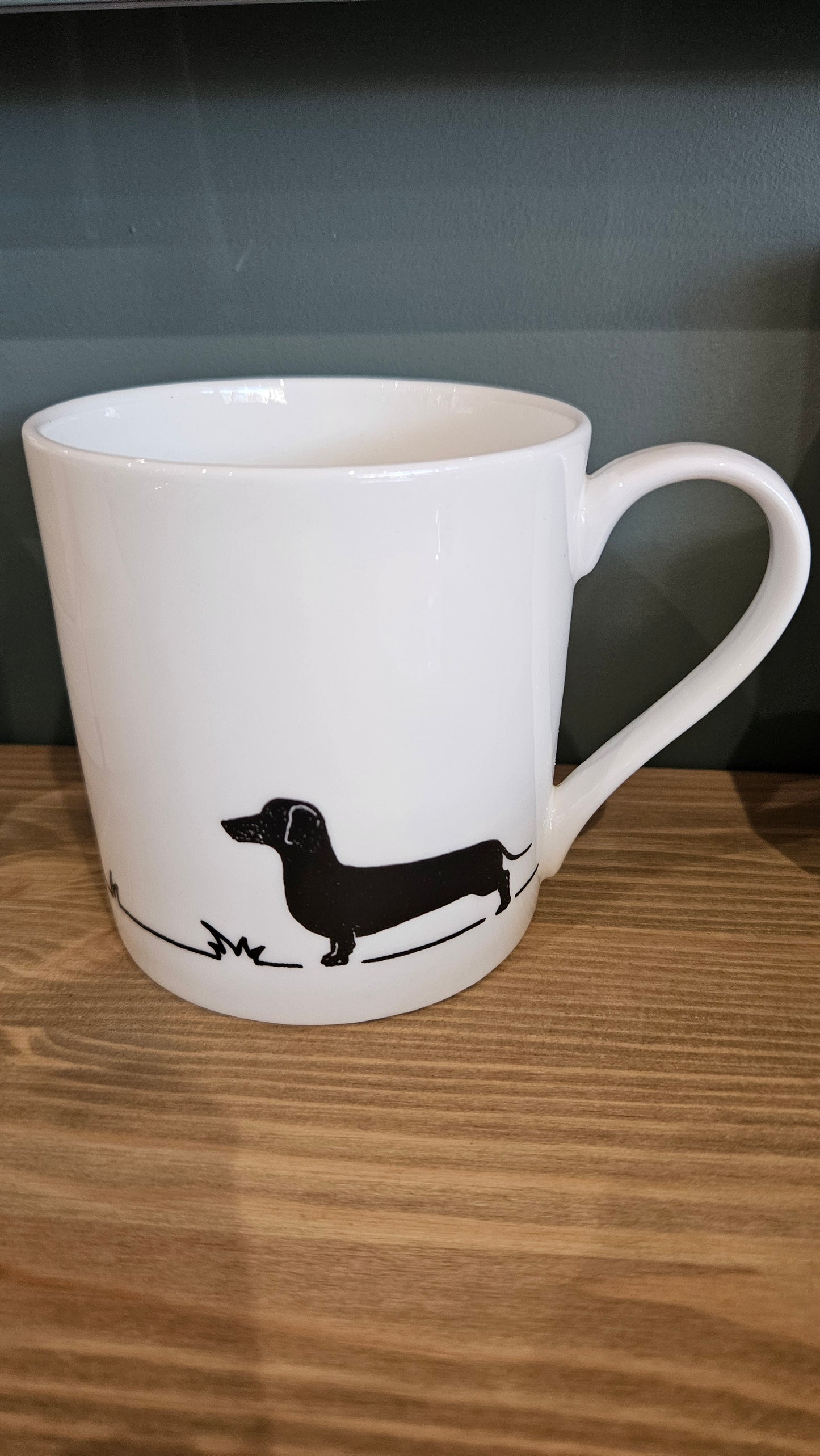 Sausage Dog 'go fetch' mug