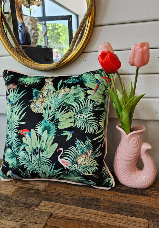 Tropical Animal Cushion