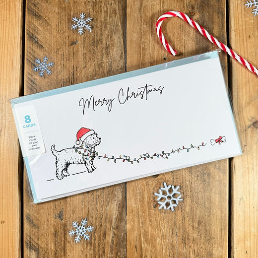 Westie Christmas Cards - Pack of 8