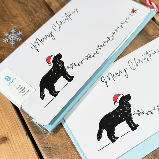 Cocker Spaniel Christmas Cards - Pack of 8