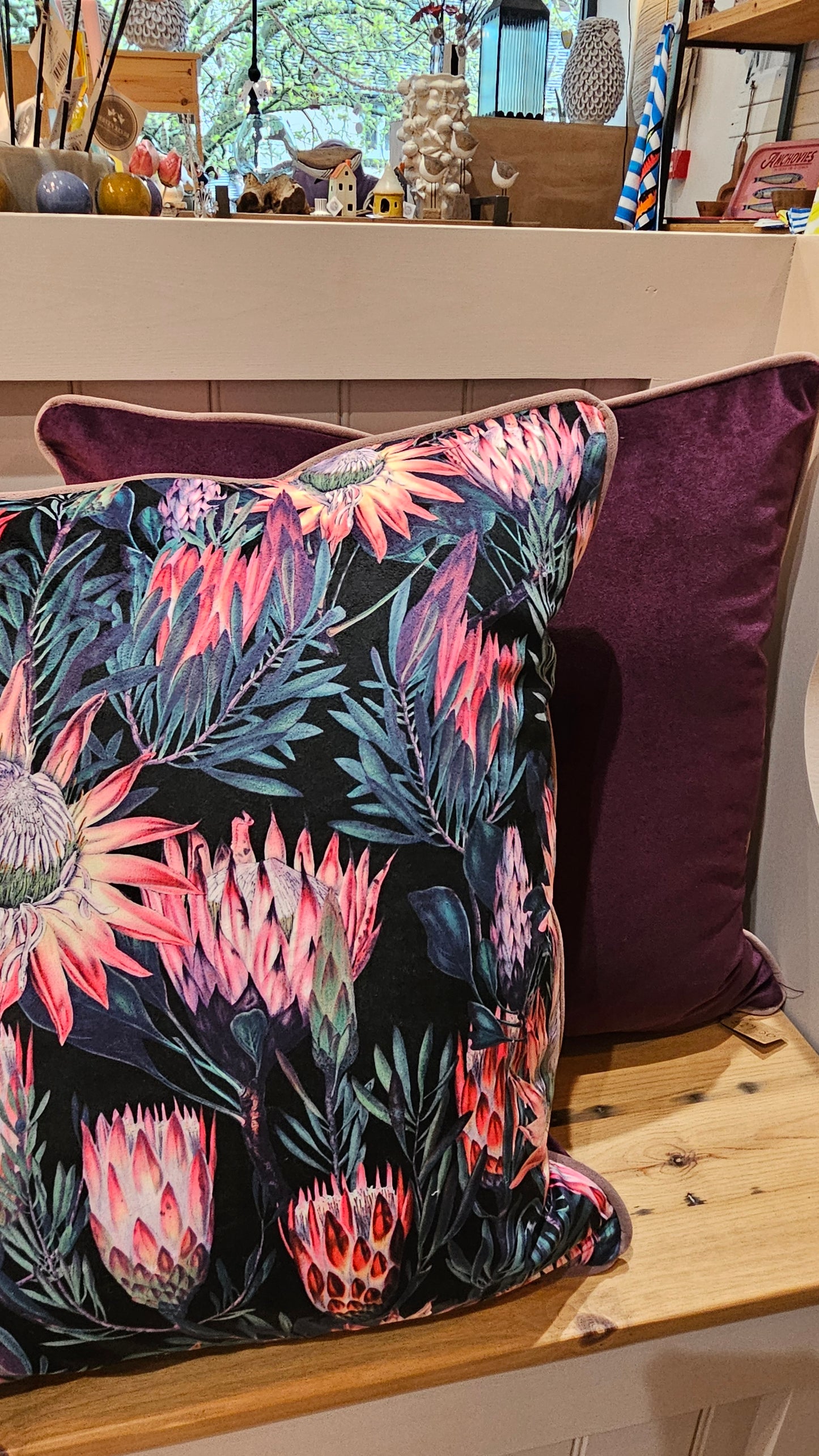 Exotic Pink Scatter Cushion