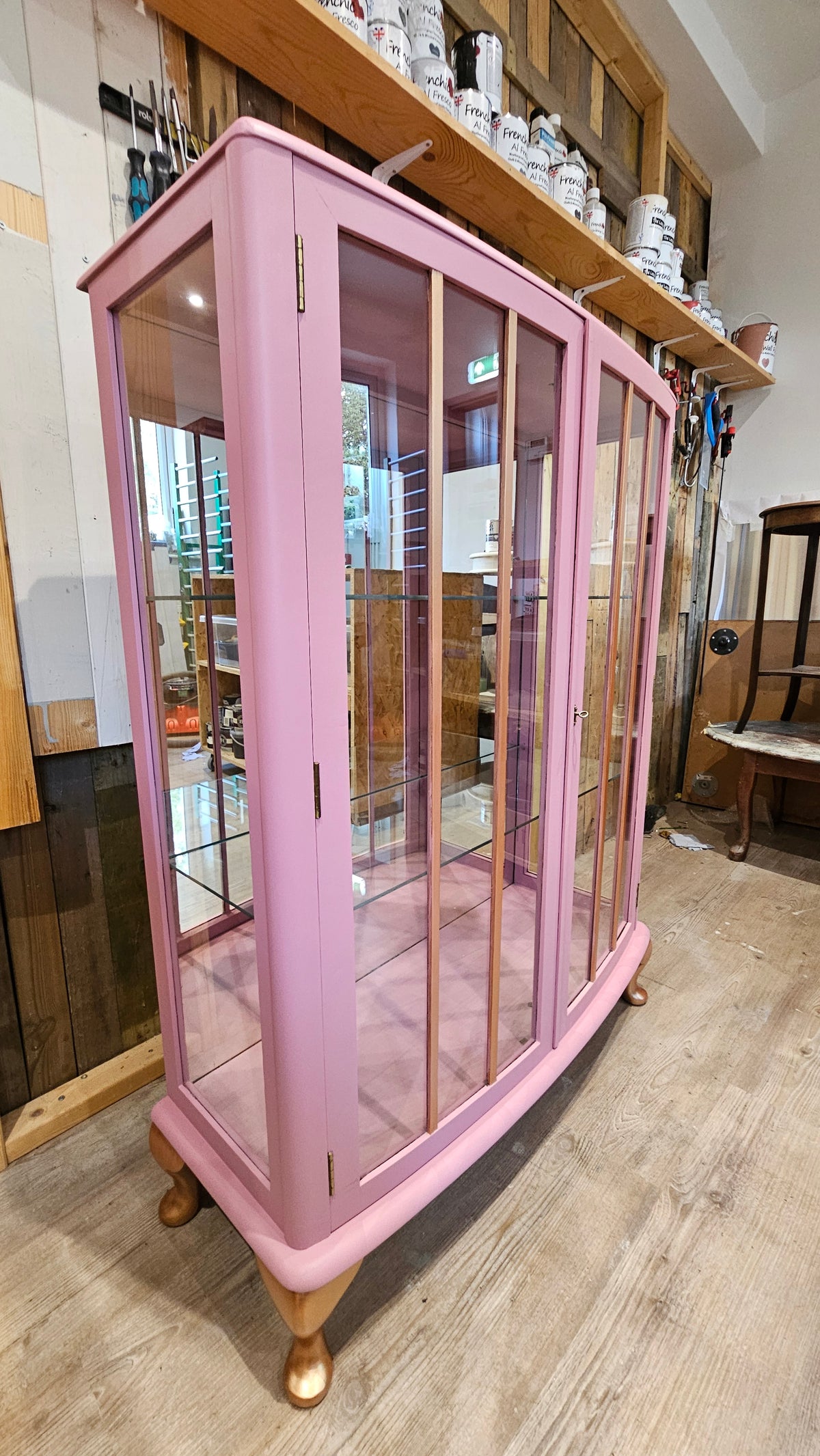 Frenchic Love Letter Vintage Display Cabinet