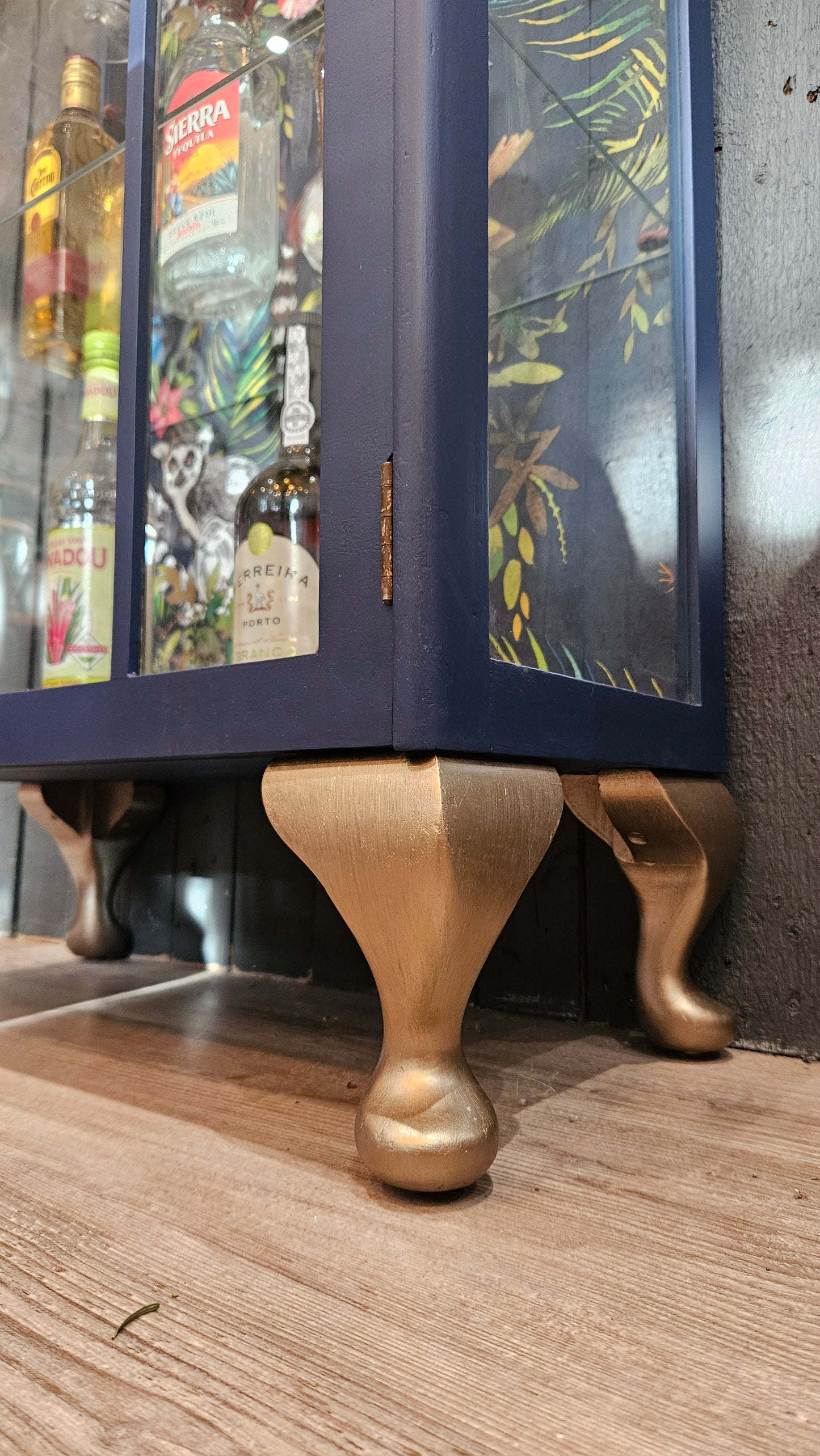 Glass Drinks Cabinet