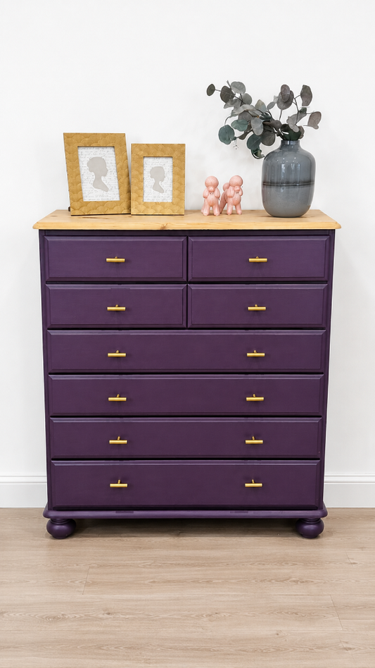 Boujee Chest of 8 Drawers