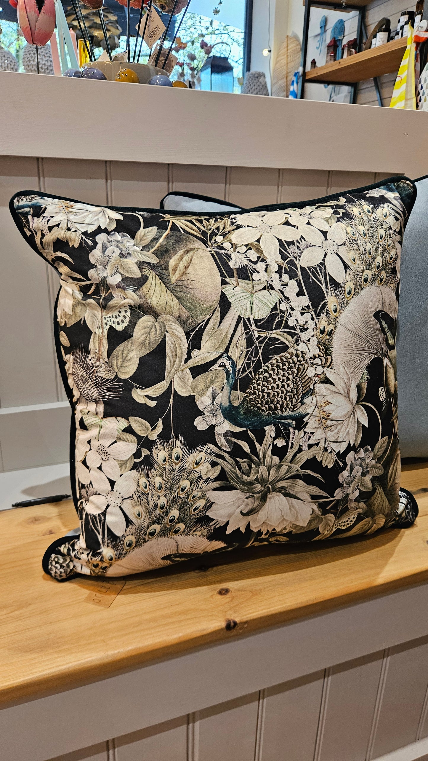 Peacock Scatter Cushion