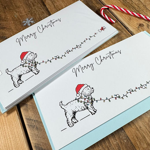 Westie Christmas Cards - Pack of 8