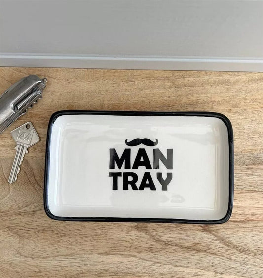 Ceramic Man Tray