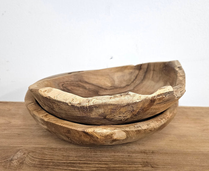 Teak Root bowl 30cm
